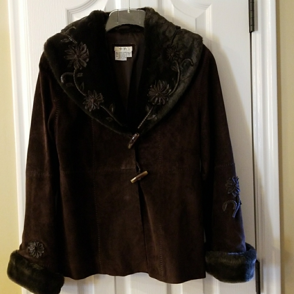 Brown Tyler Boe jacket
